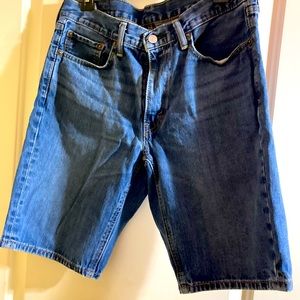 Levi’s Blue Jean Shorts
